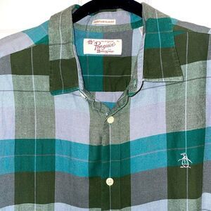 Original penguin flannel shirt size XL